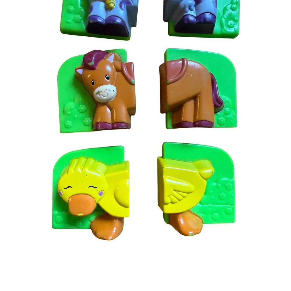 LeapFrog Fridge‎ Farm Magnetic Animal Set Complete Cow Horse Sheep Duck Toy